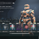 A Spartan wears the Sunset Contessa armor coating in Halo Infinite's Winter Contingency battle pass.